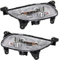 Hyundai Sonata Fog Light 2011 2012 2013 Pair A9265