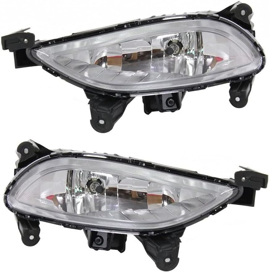 Hyundai Sonata Fog Light 2011 2012 2013 Pair A9265