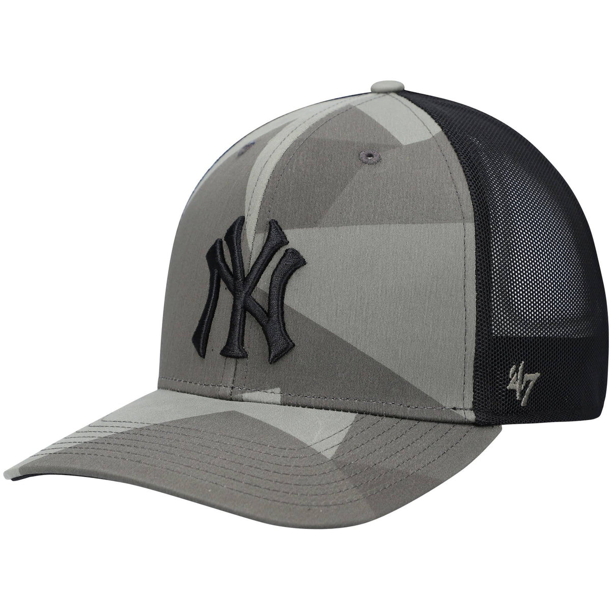 Camo/Black Countershade MVP Snapback Hat N506
