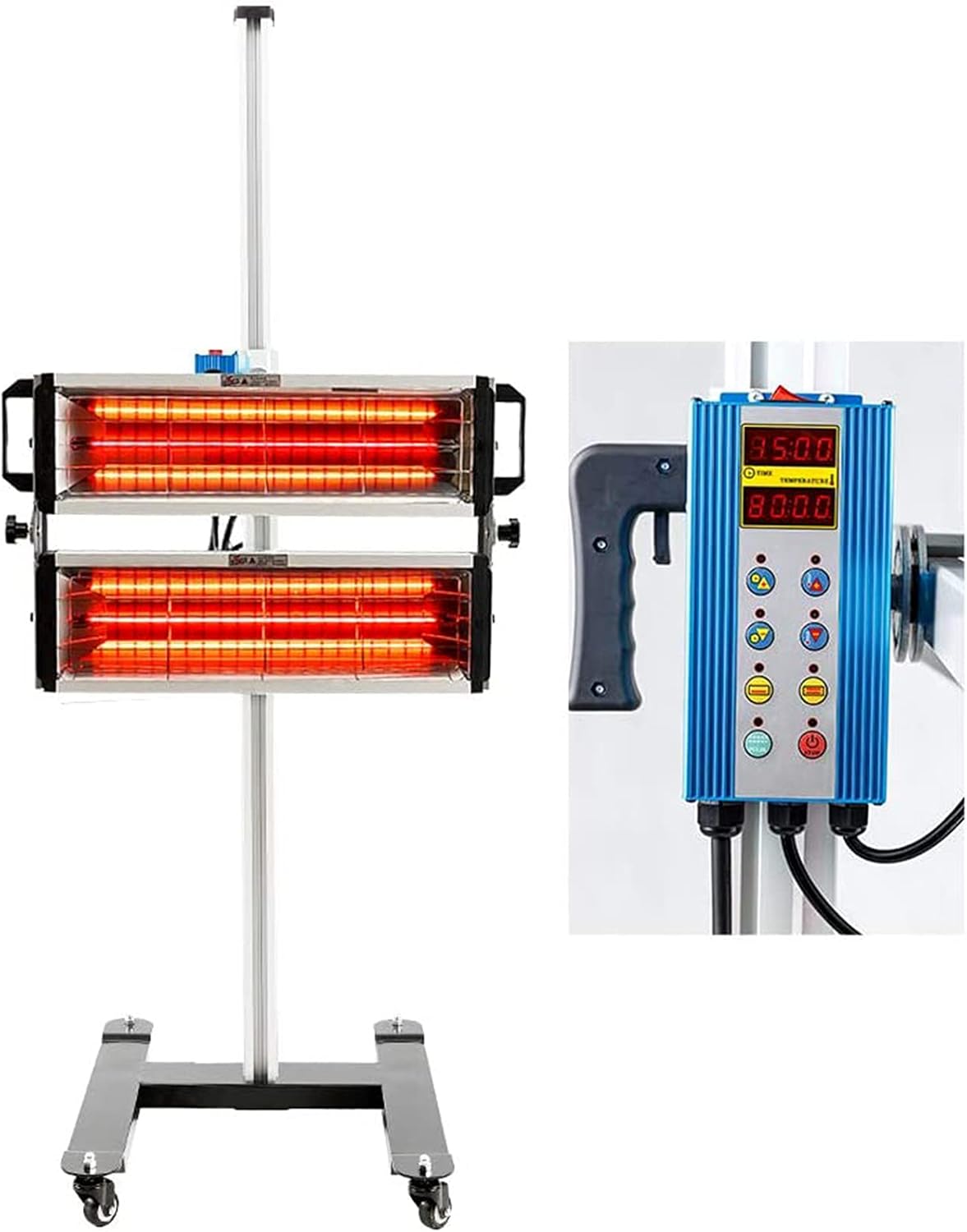 2000W Infrared Paint Curing Lamp with Stand H299