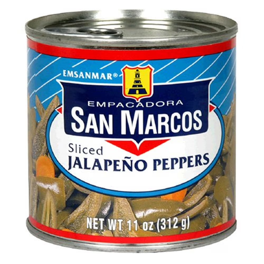 Sliced Jalapeno Peppers, 11-Ounce Can (Pack of 32) V7724
