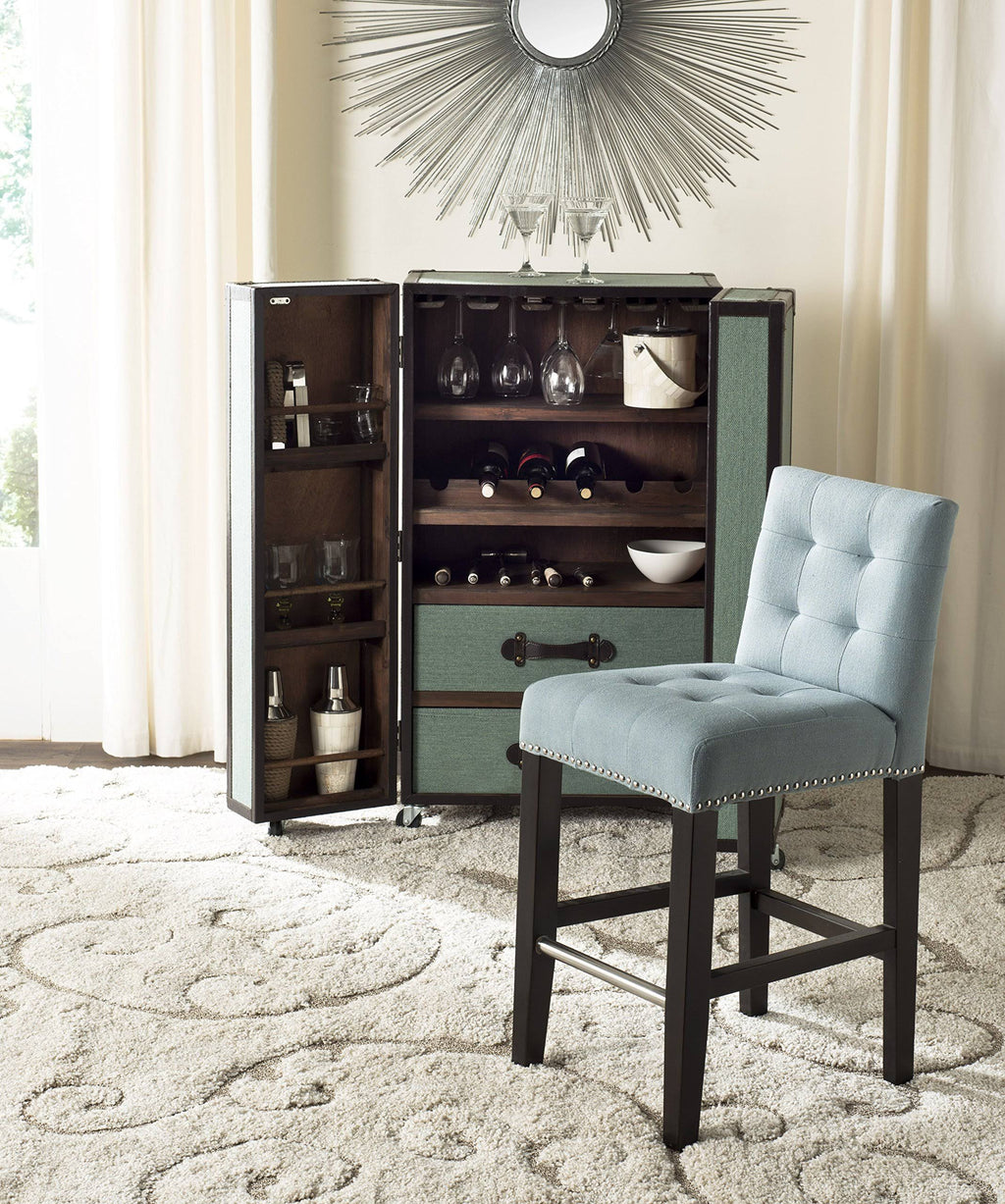 Sky Blue Counter Stool F46223