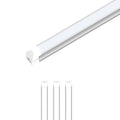 8ft LED Integrated Tube 60W 5000K V Shaped Frosted Linkable 4-Pack F89090