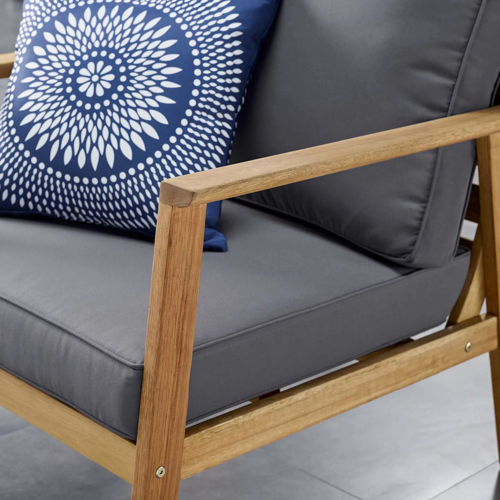 Natural Gray 4 Piece Outdoor Furniture Set E4508