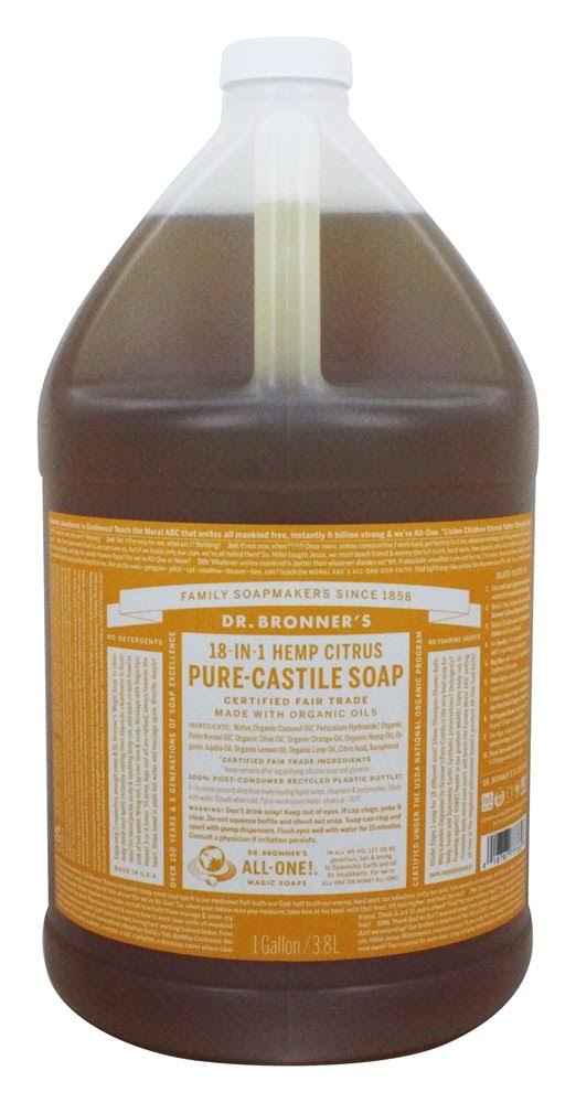 Citrus Orange 128 fl oz Hemp Soap R525938