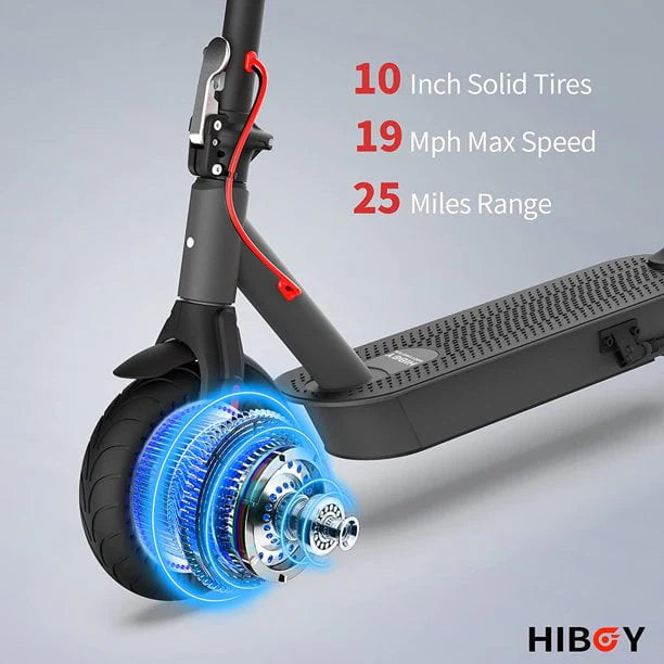 500W Motor 10 Solid Tires Electric Scooter D34000
