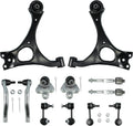 12PCS Front Lower Control Arms Assembly Suspension Kit with Ball Joints J859