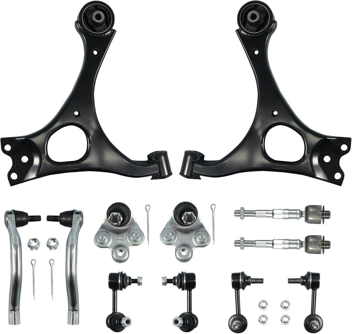 12PCS Front Lower Control Arms Assembly Suspension Kit with Ball Joints J859