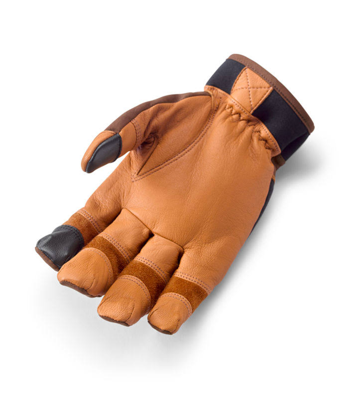 Cold Weather Hunting Glove Large Black Brown F43196