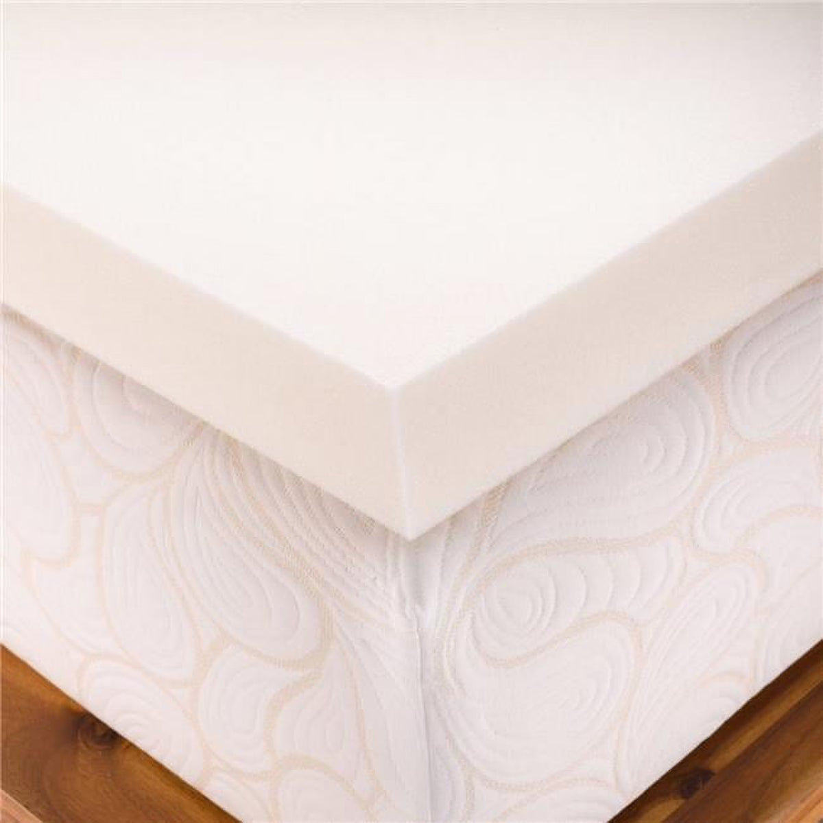 Twin Size 3 Inch Thick Firm Polyurethane Foam Mattress Pad Bed Topper B318903
