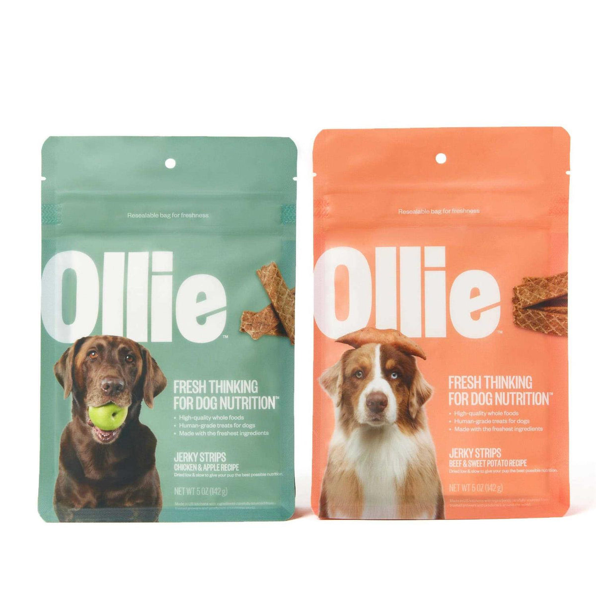 Beef & Sweet Potato Jerky Strips Dog Treats L418