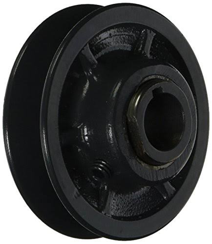 Variable Pitch Sheave, 1 Groove, Finished Bore, Cast Iron, for 3L, 4L, A, 5L, B Section Belt N49804