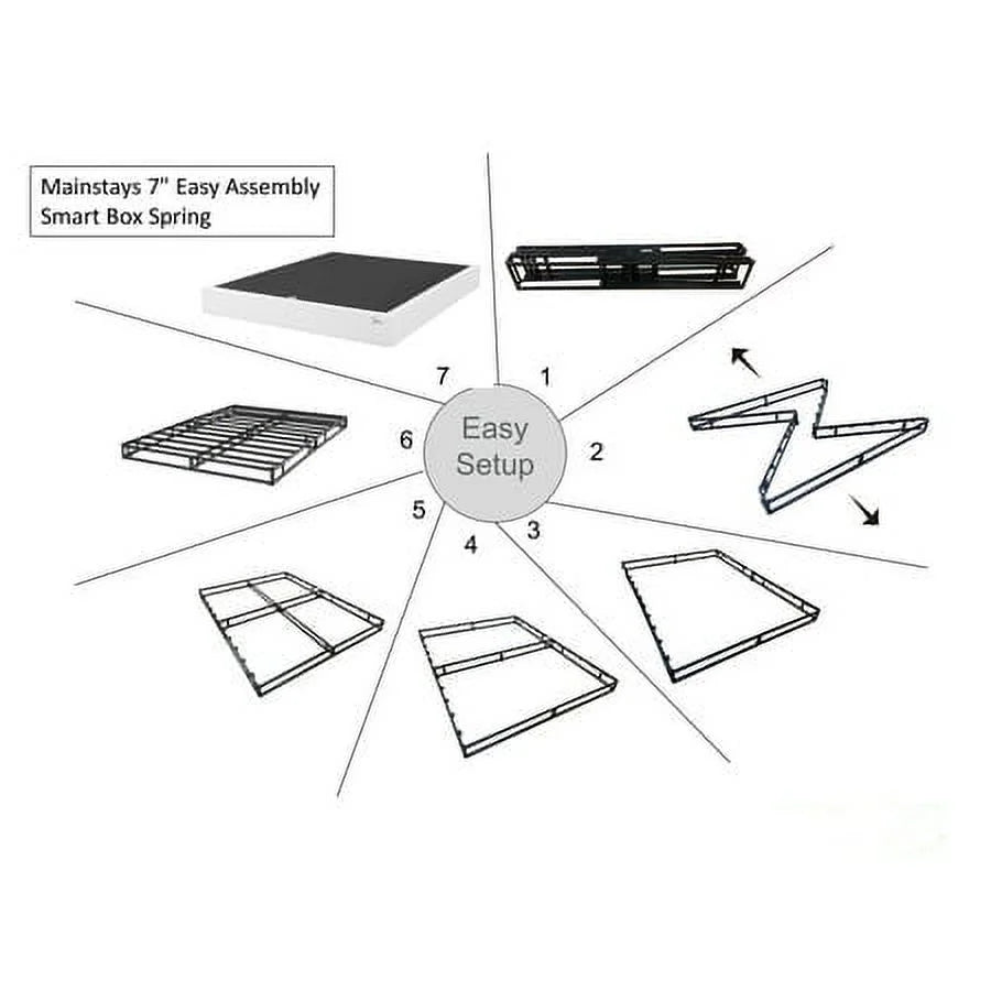 Twin Smart Box Spring H944